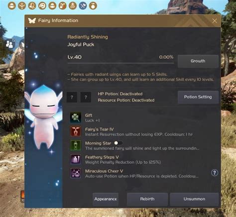 Fairy tier chances : r/blackdesertonline .